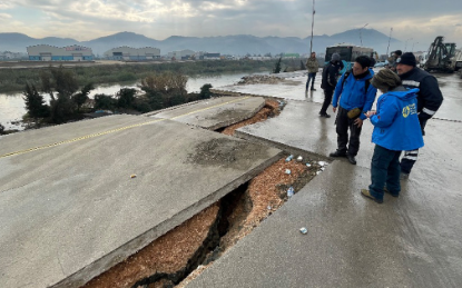 トルコ地震　調査チーム派遣