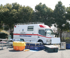 日本医科大学病院様NBC/CBRNE除染医療車