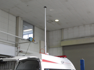 日本赤十字社様　通信指令車