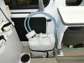 東京曳舟病院様　NBC/CBRNE除染医療車