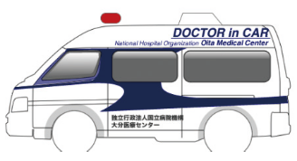 病院PRのための車体塗装
