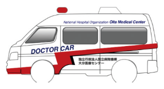 病院PRのための車体塗装